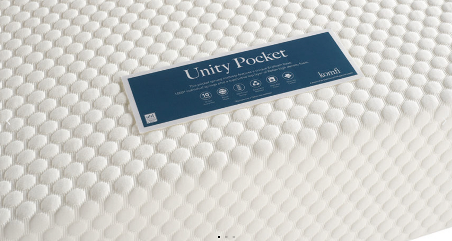 Komfi Unity 1000 Pocket Spring Mattress